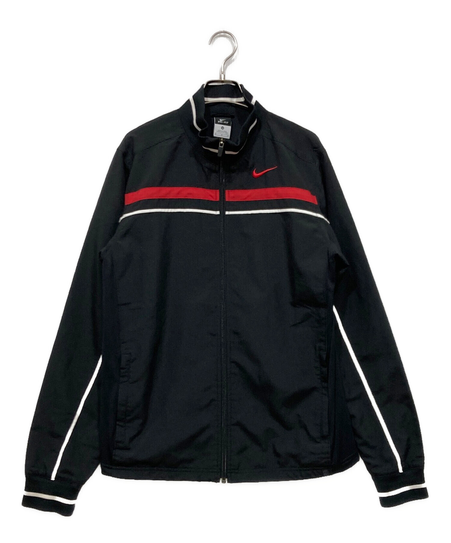 中古・古着通販】NIKE (ナイキ) トラックジャケット ブラック サイズ:M 