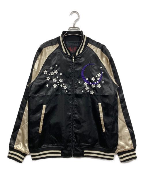 中古・古着通販】一心如鏡 (イッシンニョキョウ) スカジャン ブラック