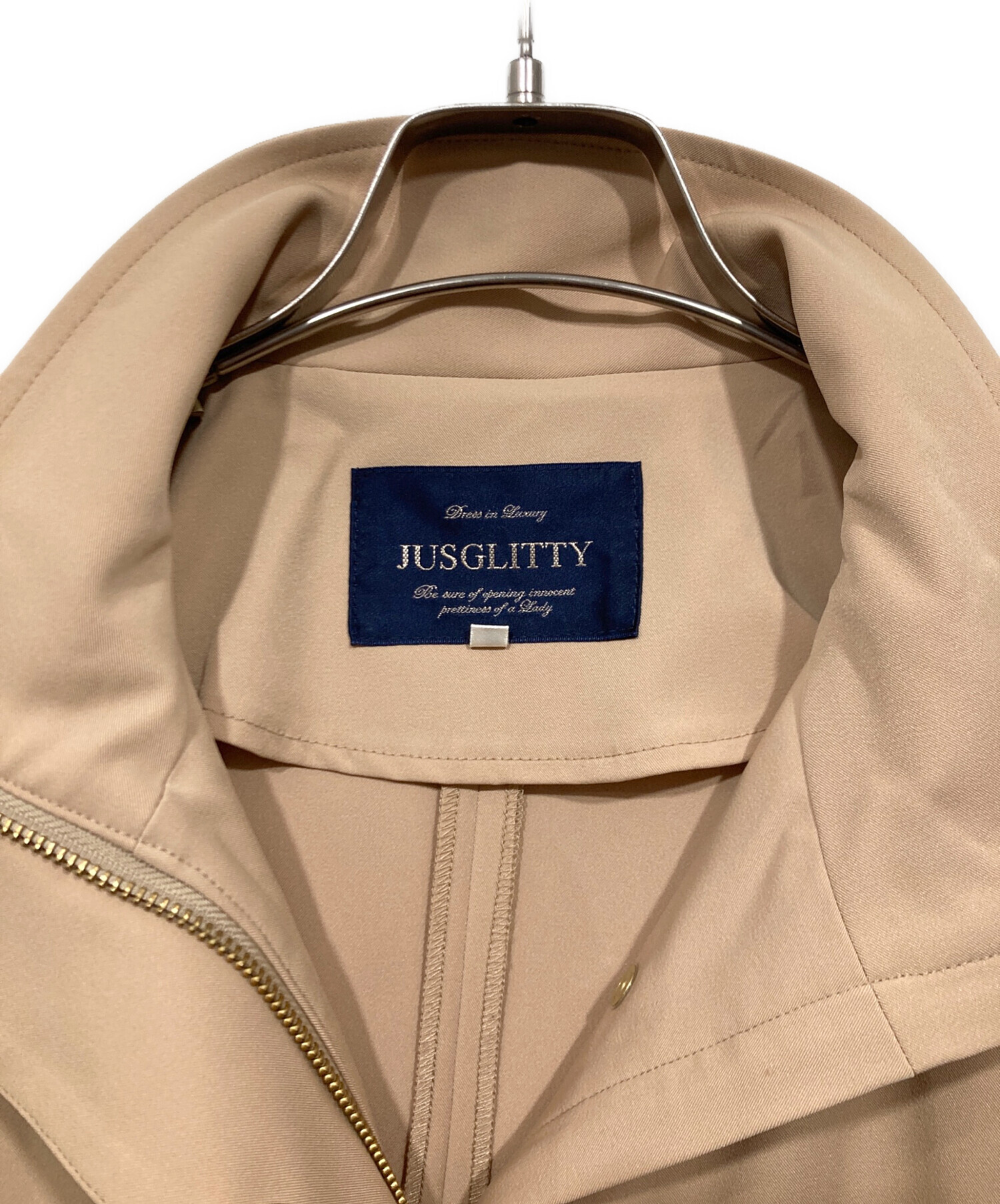 中古・古着通販】JUSGLITTY (ジャスグリッティー) フード付きロング