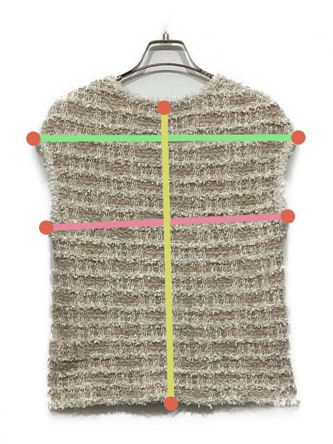 中古・古着通販】theory luxe (セオリーリュクス) ツイードニット