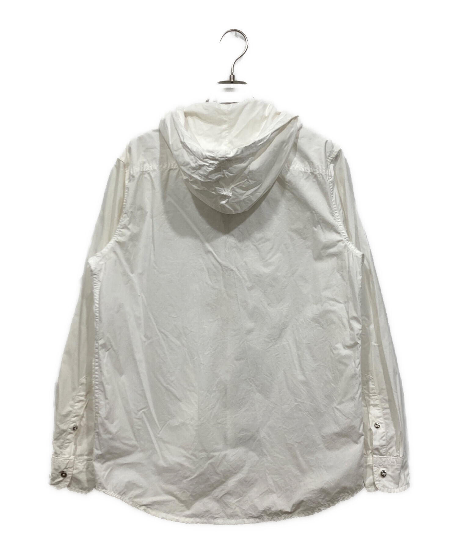中古・古着通販】DIESEL (ディーゼル) フーデッドジャケット ホワイト