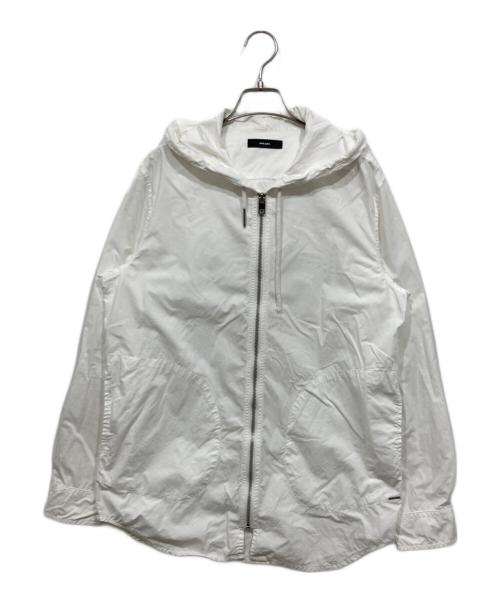 中古・古着通販】DIESEL (ディーゼル) フーデッドジャケット ホワイト