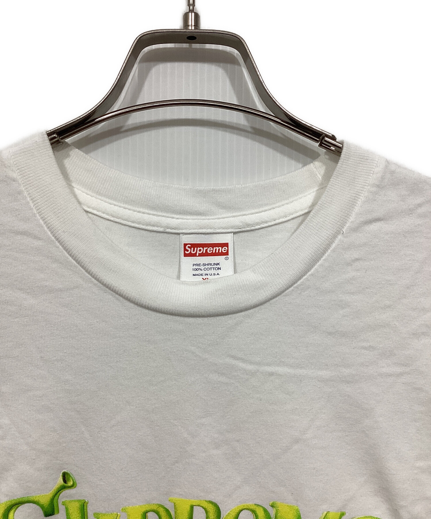 中古・古着通販】Supreme (シュプリーム) Shrek Tee ホワイト サイズ 