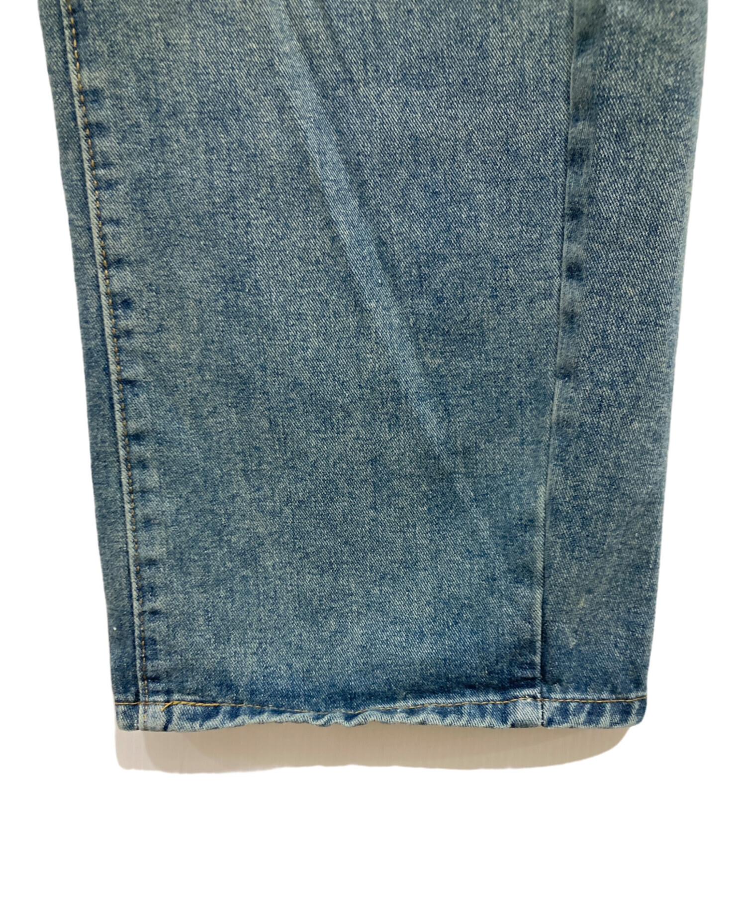 中古・古着通販】ARULLE (アリュール) ルーズワイドデニムパンツ