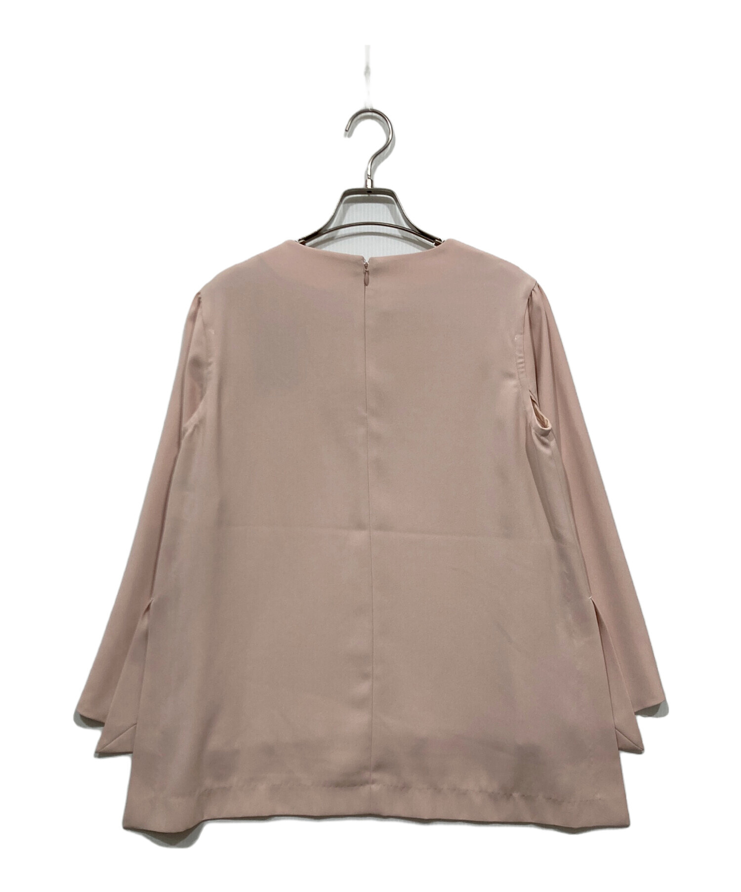中古・古着通販】SATOKA (サトカ) スリーブレスブラウス ピンク サイズ
