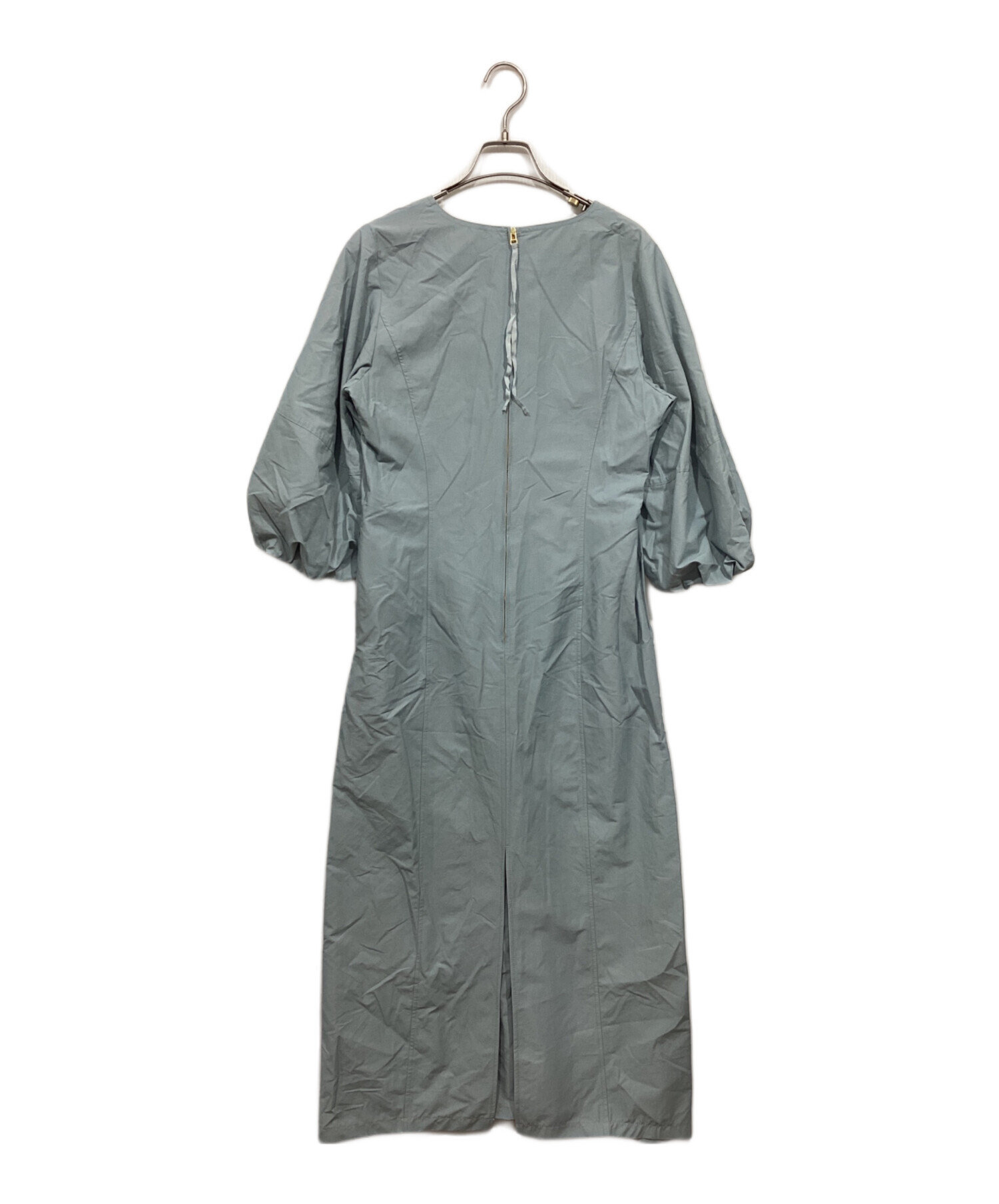 □ 47751★年 定価4.2万 イデアルーチェ ミリタリーシャツワンピース 中古・古着通販】i Dea Luce (イデア ルーチェ) Vネックパフスリーブ