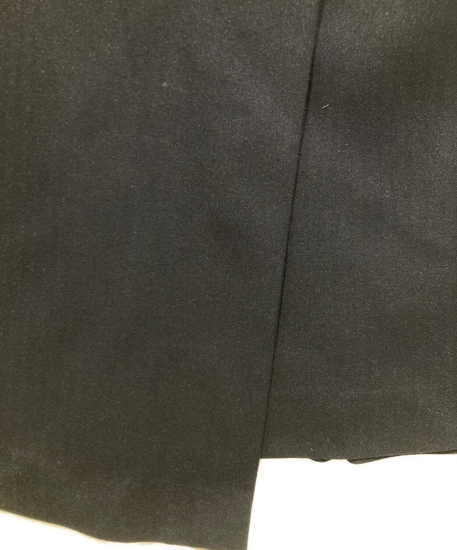 中古・古着通販】SATOKA (サトカ) ラッフ調スカート ネイビー サイズ:2
