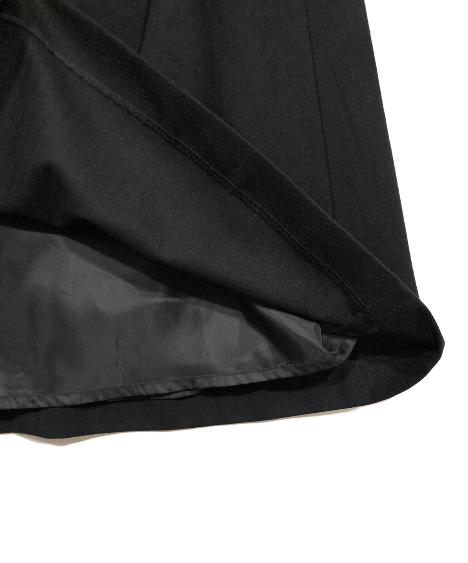 【新品未着用】SATOKA kate スカート ブラック SATOKA 黒 ひざ丈スカート - メルカリ