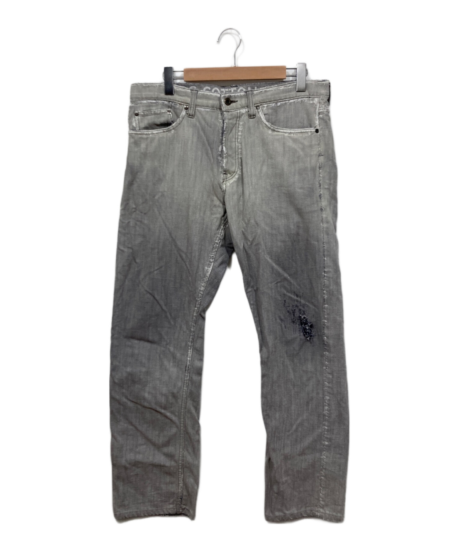 ISSEY MIYAKE MEN 20SS デニムパンツ 美品 イッセイミヤケ メン デニムパンツ FLAT DENIM PANTS 20SS