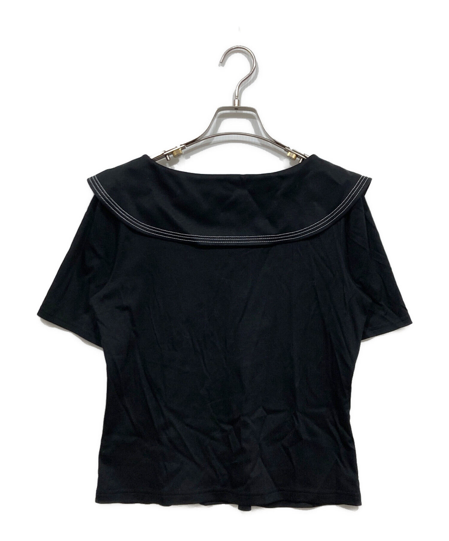 【美品】M'S GRACY エムズグレイシー 半袖カットソー 38 中古・古着通販】M'S GRACY (エムズグレイシー) ビックカラー