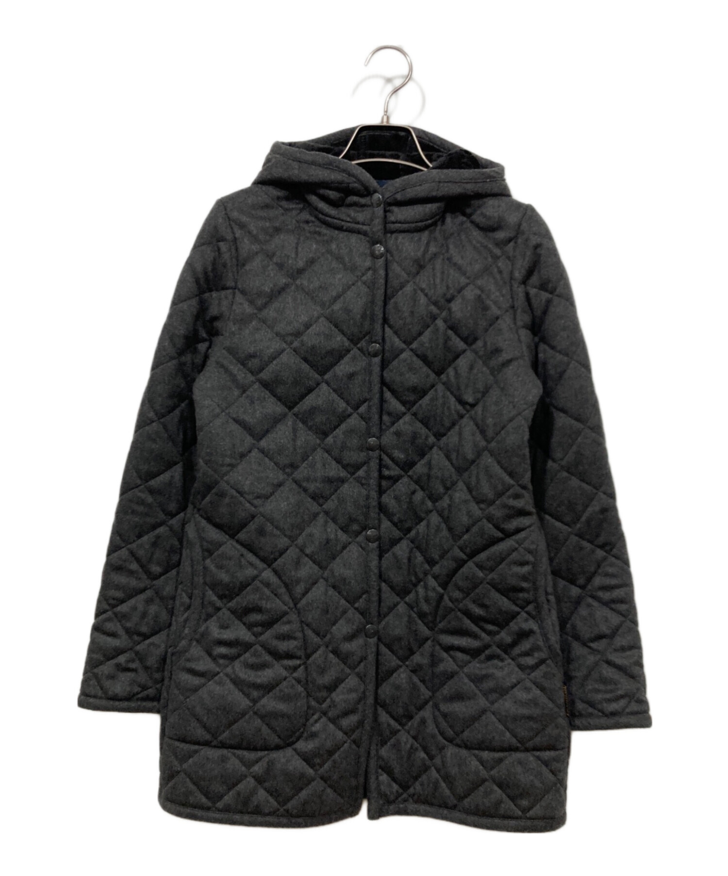 中古・古着通販】LAVENHAM (ラベンハム) キルティングコート グレー 
