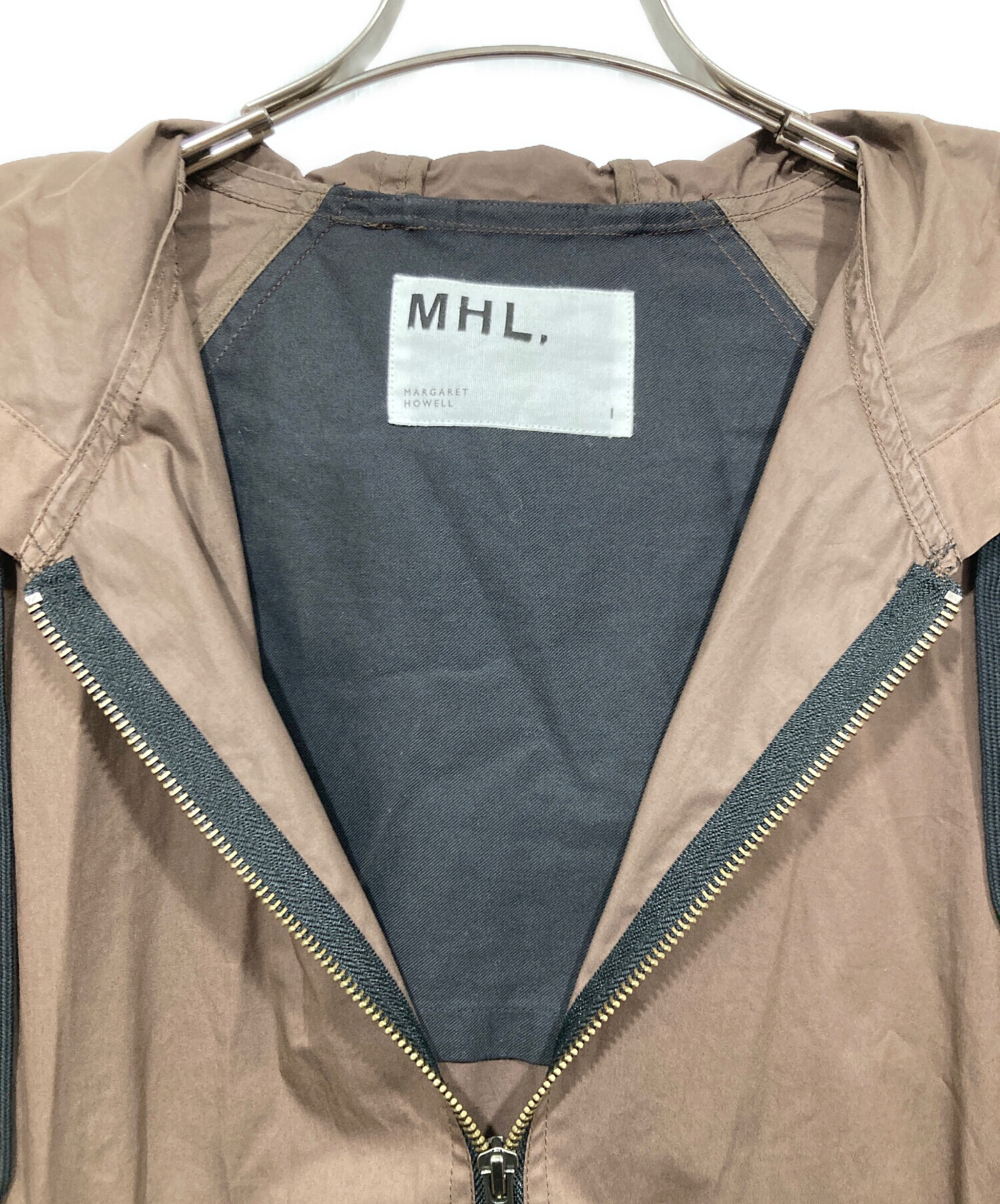 中古・古着通販】MHL (エムエイチエル) マウンテンパーカー ブラウン 