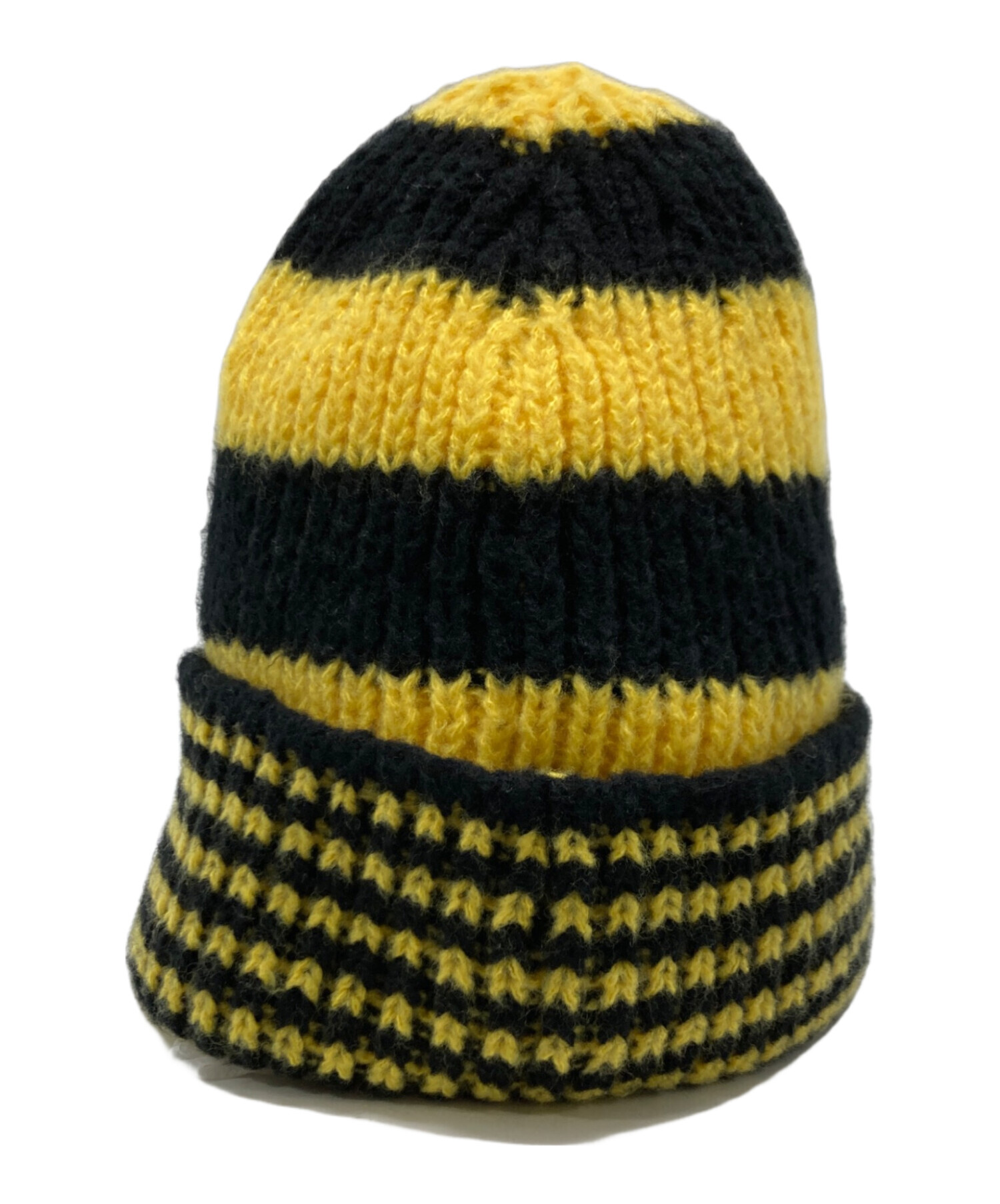 レアカラー　【超美品・ほぼ未使用】stussy ニットハット 中古・古着通販】stussy (ステューシー) ニット帽 イエロー