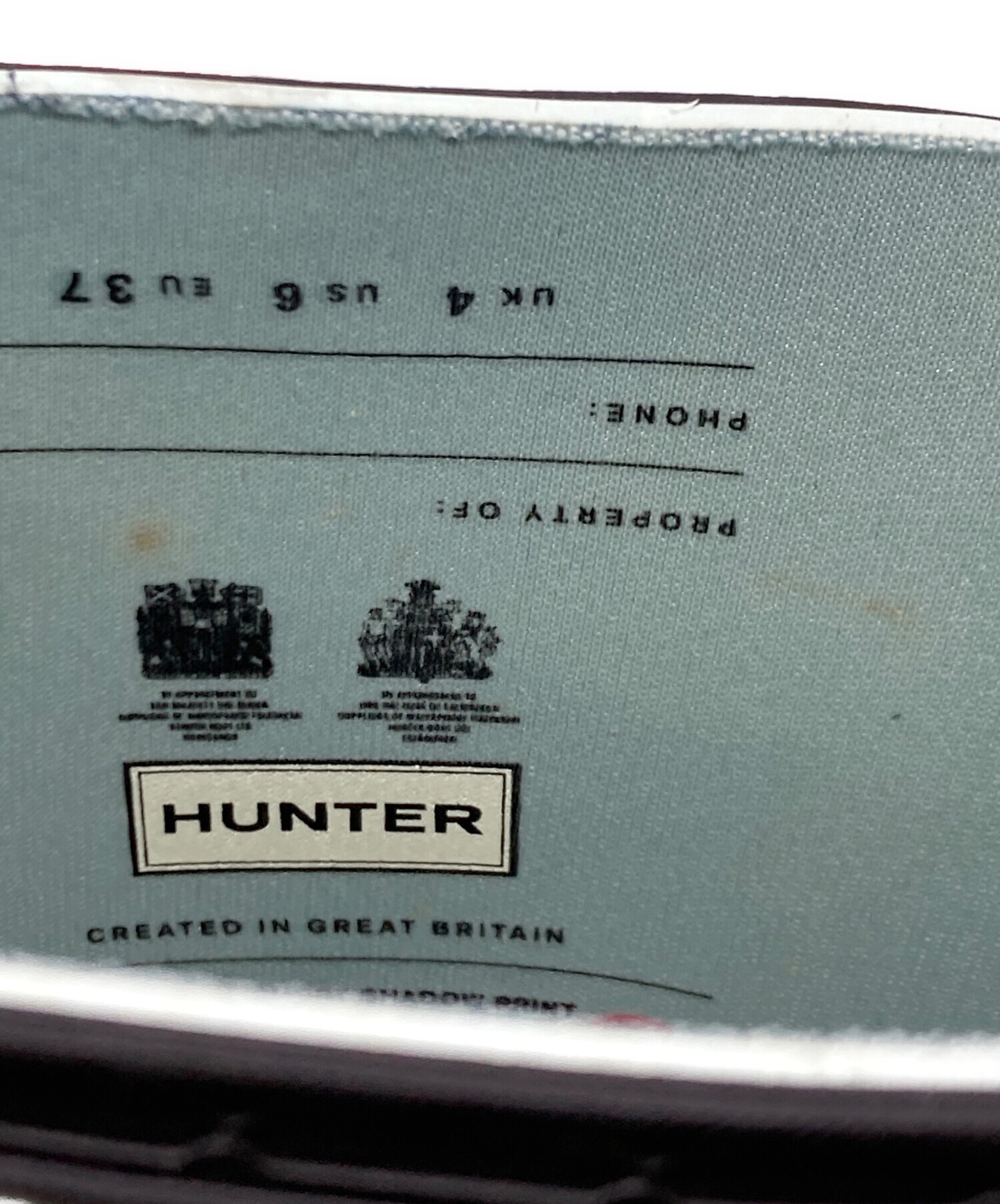 中古・古着通販】HUNTER (ハンター) レインブーツ ピンク×グリーン