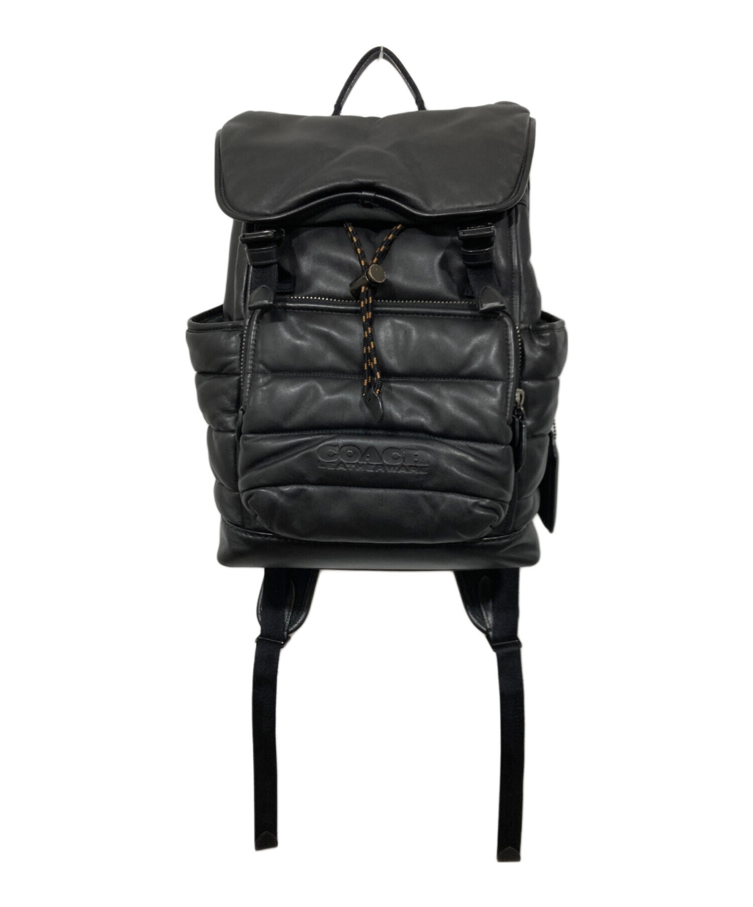 中古・古着通販】COACH (コーチ) リーグ フラップバックパック 