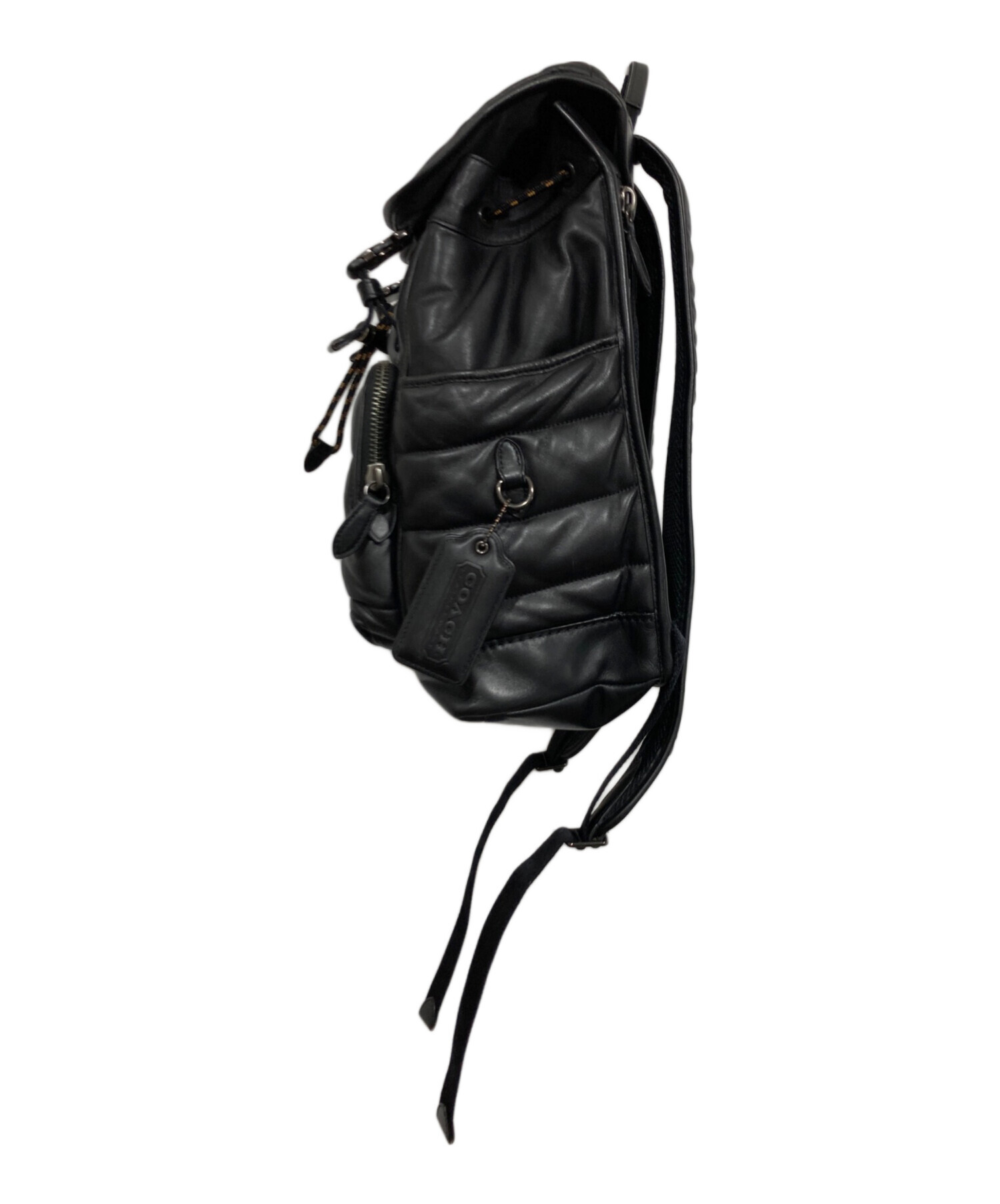 中古・古着通販】COACH (コーチ) リーグ フラップバックパック 