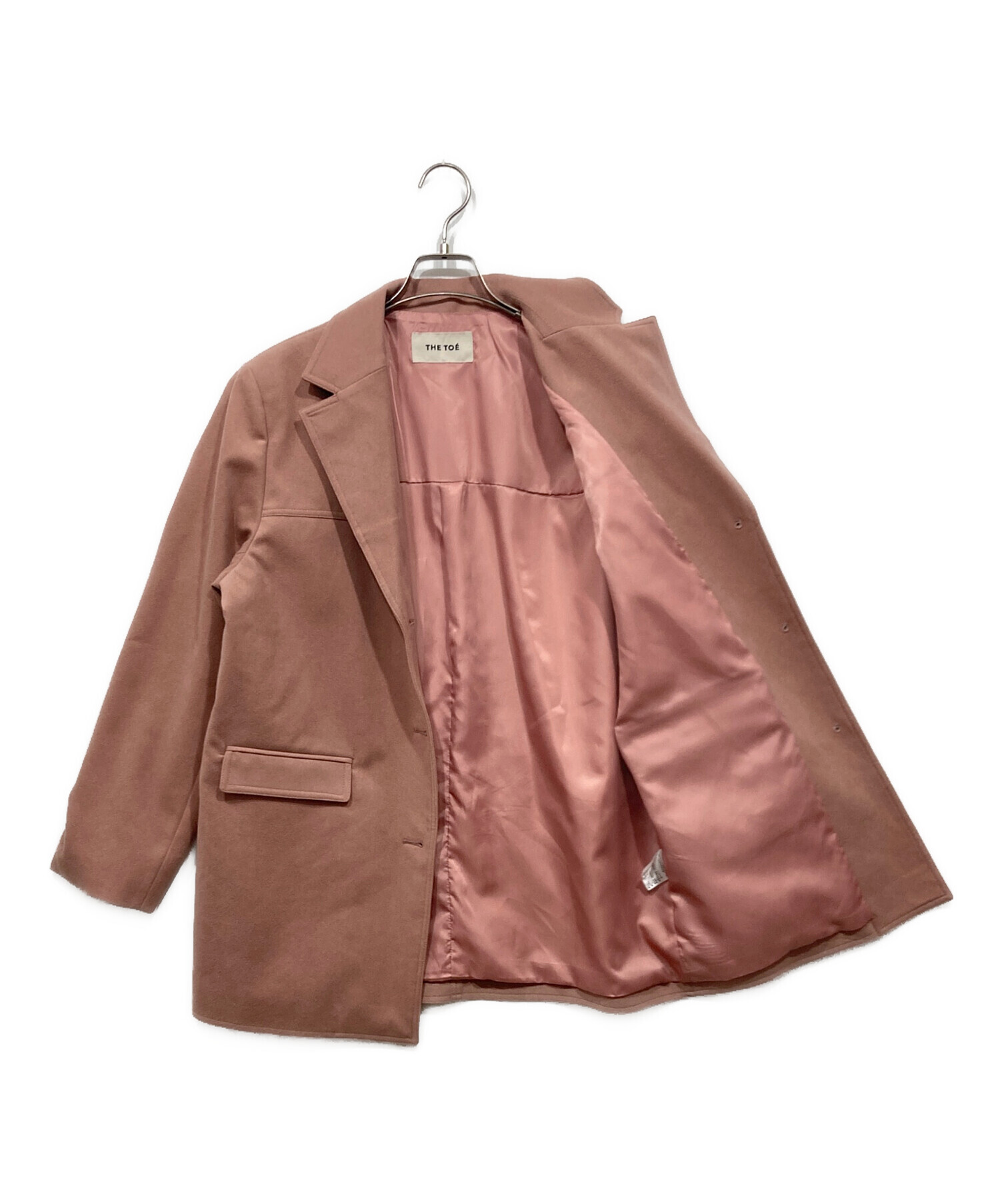 中古・古着通販】the toe (ザ・トゥー) Piraeus Suede Jacket ピンク 