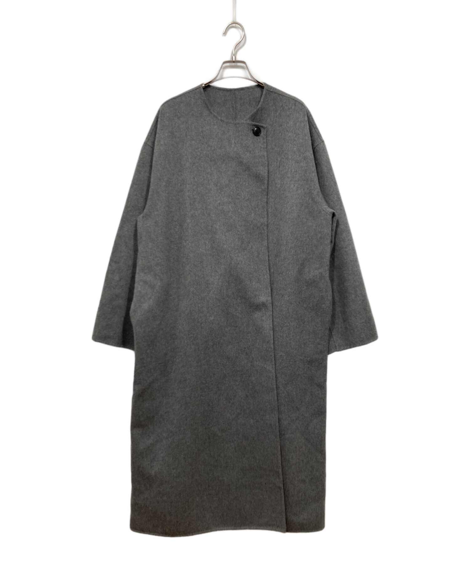 Spick and Span ニュアンスリバーコート スピックアンドスパンSpick and Span/ノーカラーリバーコート