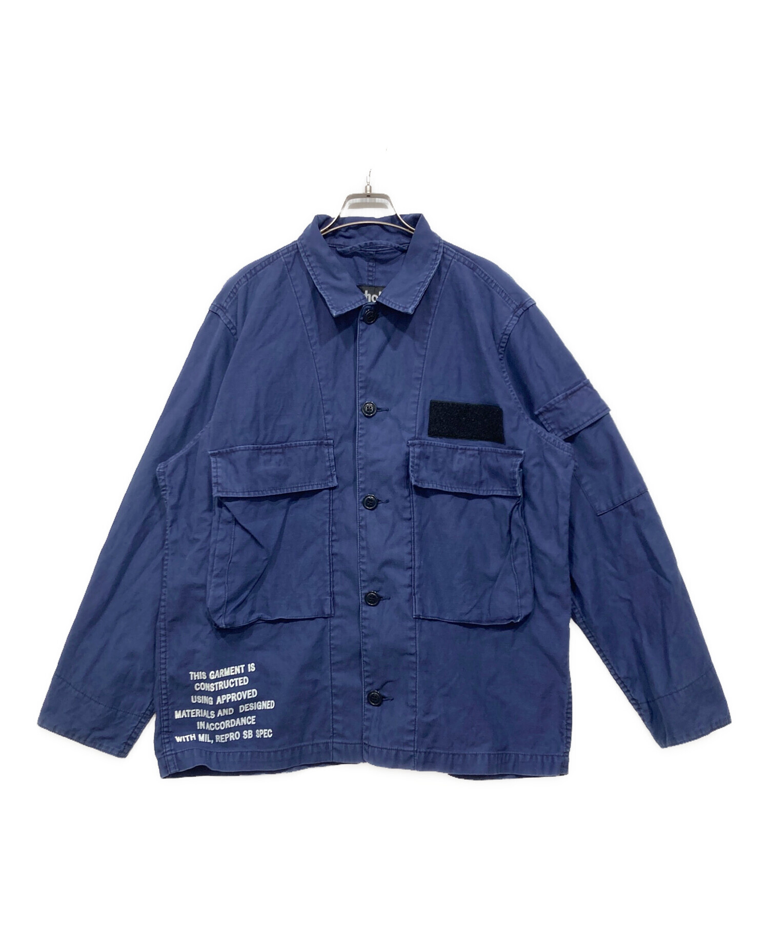 中古・古着通販】Schott (ショット) ミリタリージャケット ネイビー 