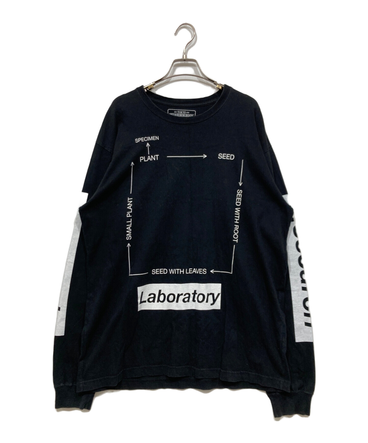 メンズ NEIGHBORHOOD 長袖カットソー XL ブラック