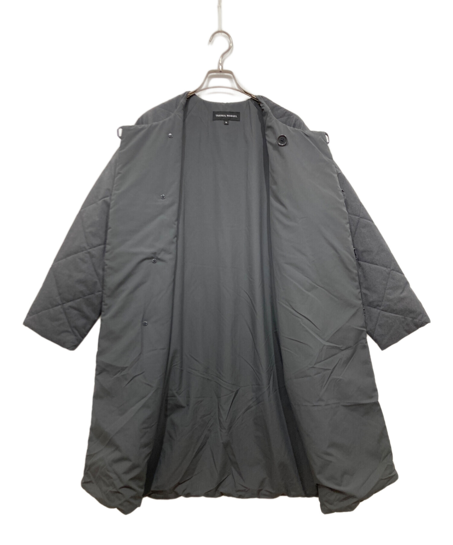 TRAVAIL MANUAL ダウンコート 中古・古着通販】TRAVAIL MANUEL (トラバイユマニュアル) キルティング