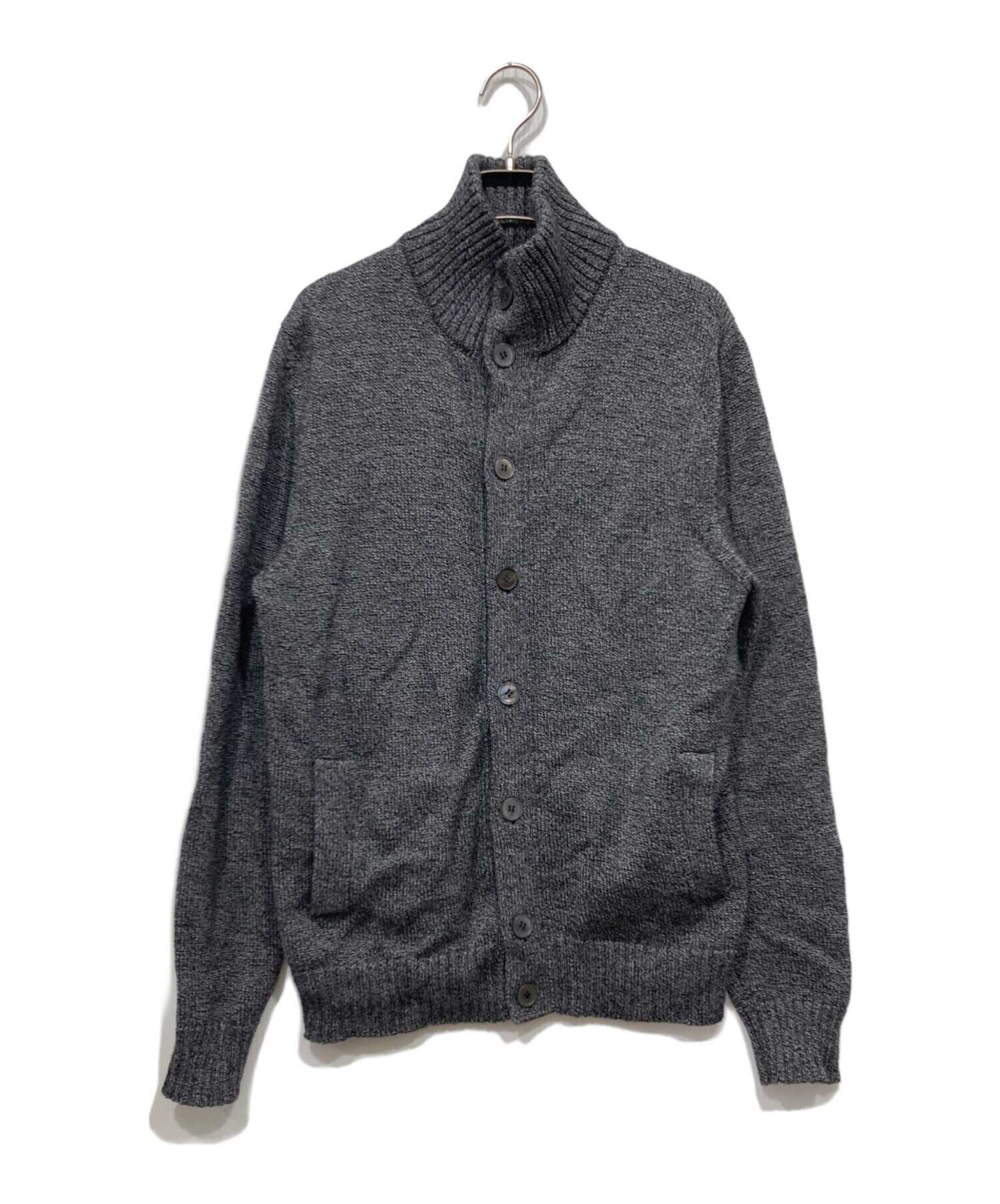 ZANONE ザノーネ フルジップニットジャケット ブラック　46 ZANONE ザノーネ フルジップニットジャケット ブラック 46