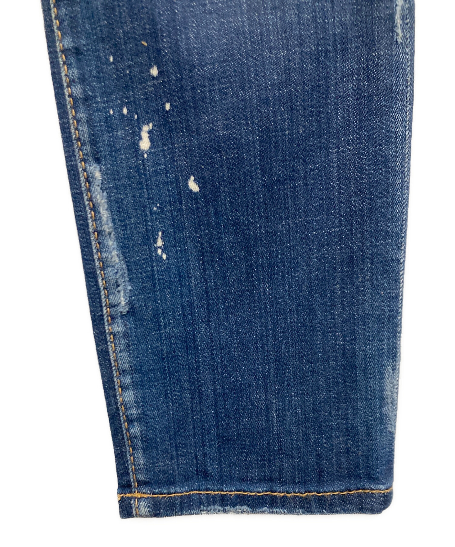 中古・古着通販】DSQUARED2 (ディースクエアード) リペアデニムパンツ 