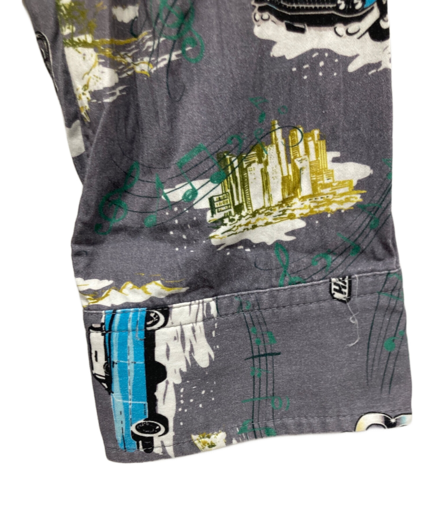 中古・古着通販】Schott (ショット) アロハシャツ グレー サイズ:XL