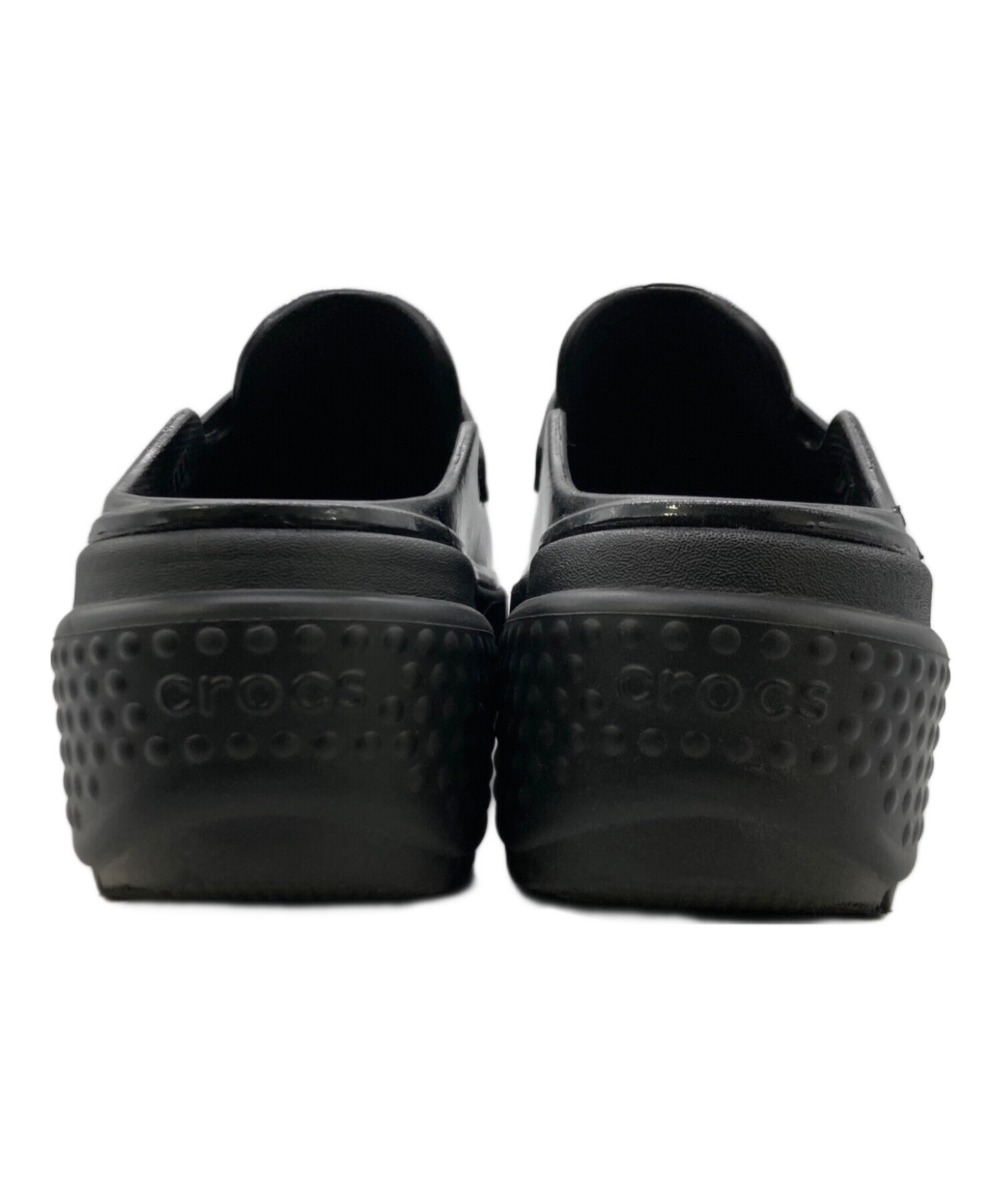 中古・古着通販】crocs (クロックス) stomp high shine loafer