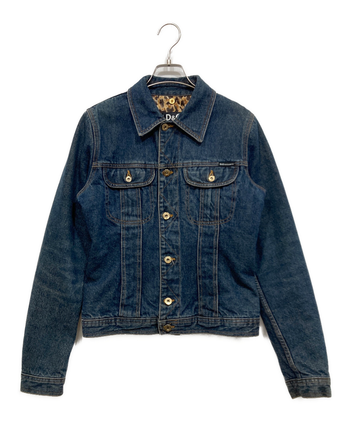 中古・古着通販】D&G (ディーアンドジー) デニムジャケット ブルー 