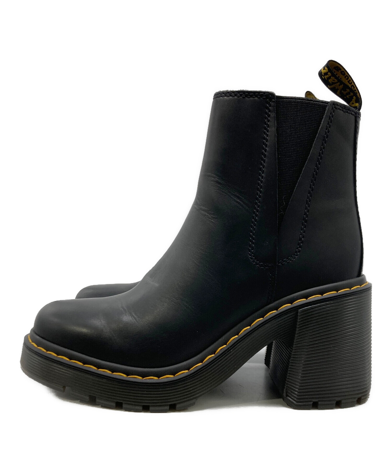 【未使用級】ドクターマーチン サイドゴアブーツ ロング ブラック 黒 未使用級】ドクターマーチン サイドゴアブーツ ロング ブラック 黒