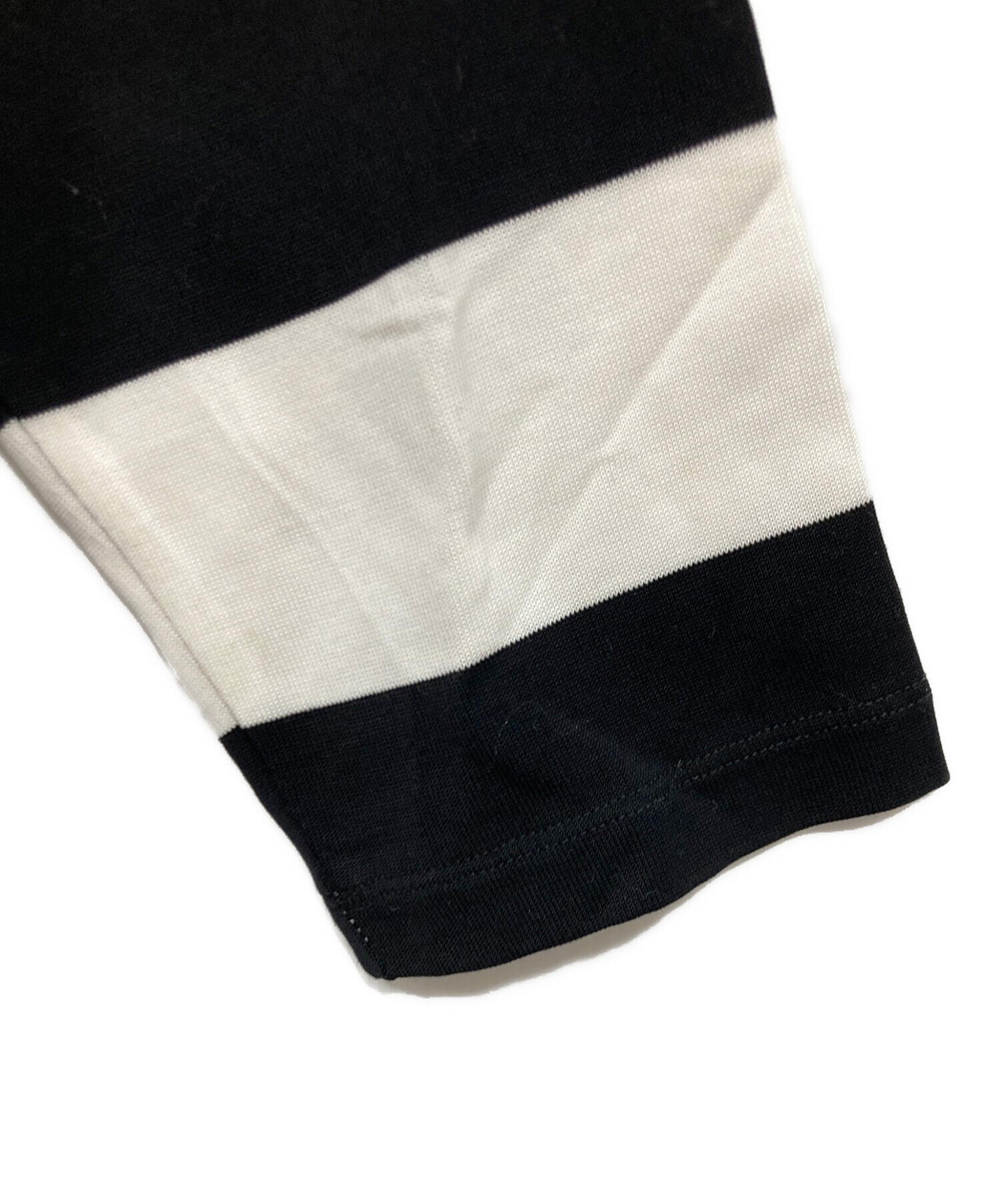 中古・古着通販】AUBERGE (オーベルジュ) ボーダーカットソー ホワイト