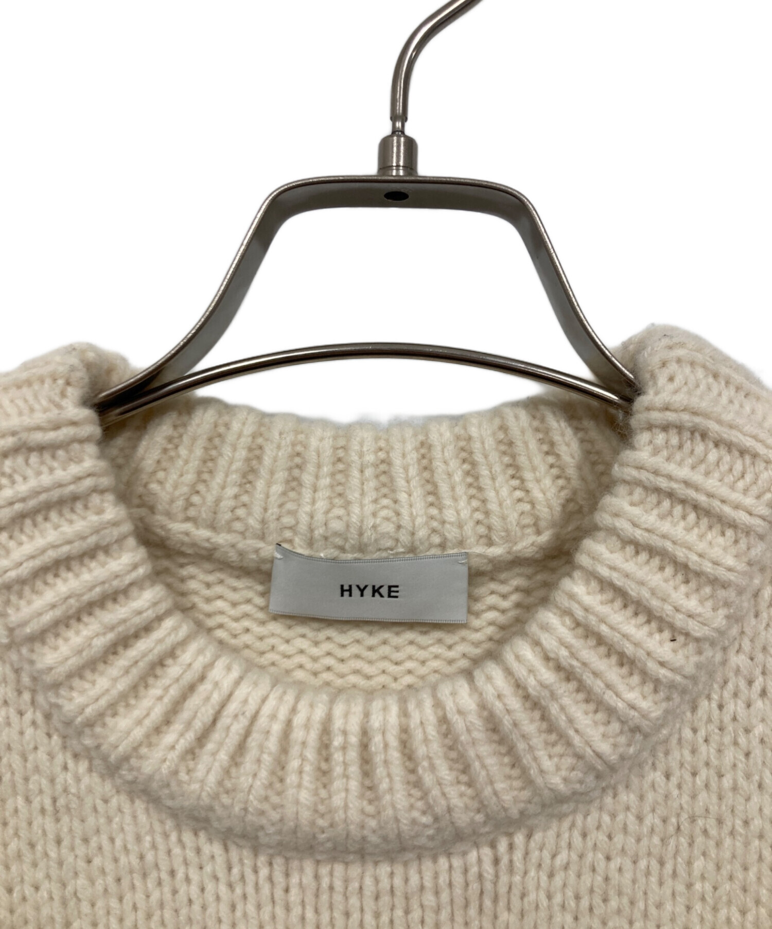 中古・古着通販】HYKE (ハイク) フリンジニットベスト / FRINGE