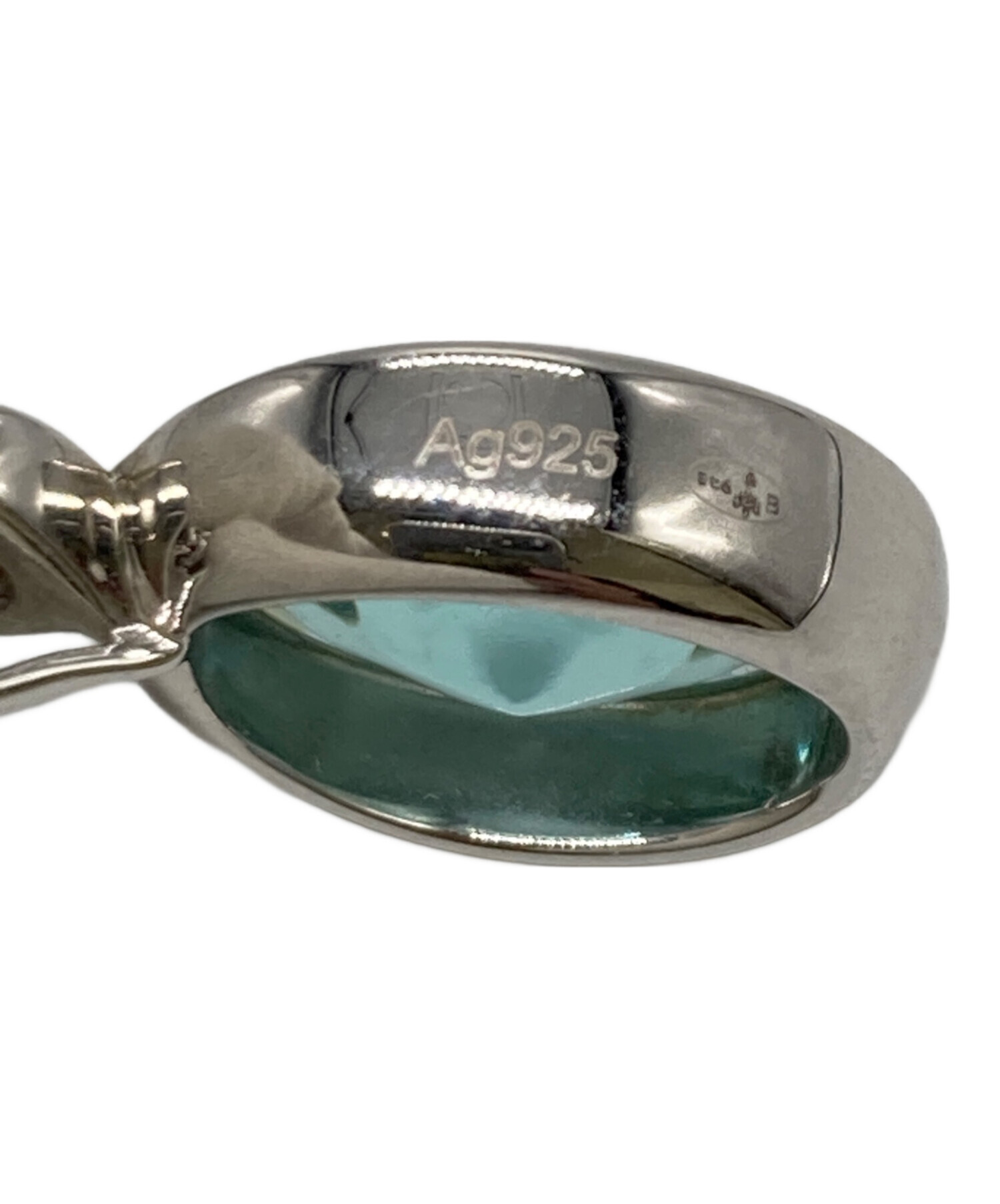 中古・古着通販】Baccarat (バカラ) クロワゼ ネックレス ブルー