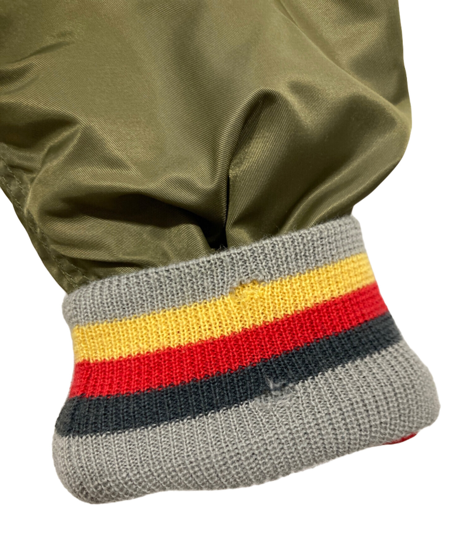 EVISU エヴィス リバーシブル ウールジャケット ナイロン エヴィス EVISU リバーシブルジャケット ブルゾン アウター ウール