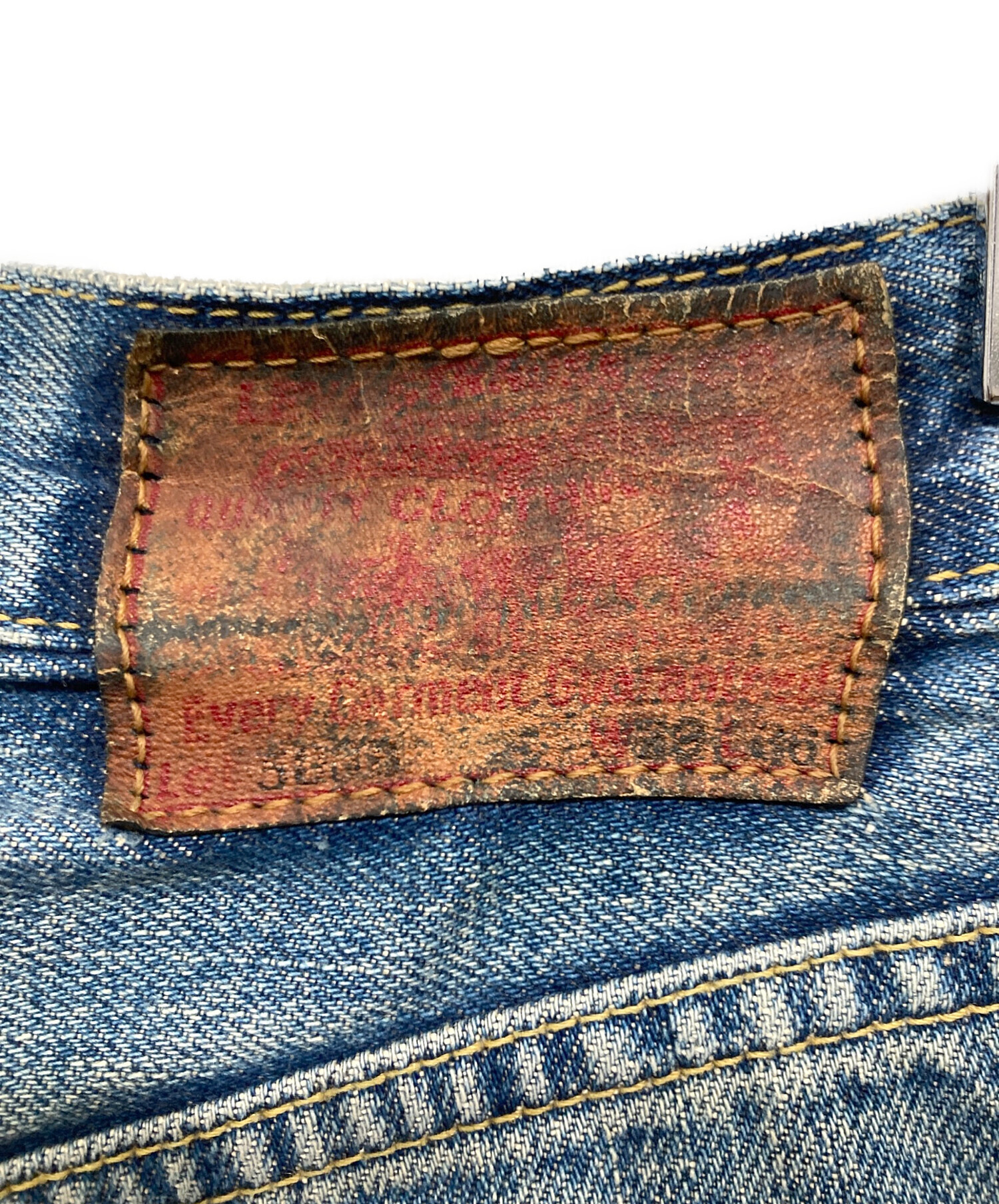 中古・古着通販】LEVI'S (リーバイス) デニムパンツ/ボタン裏J22