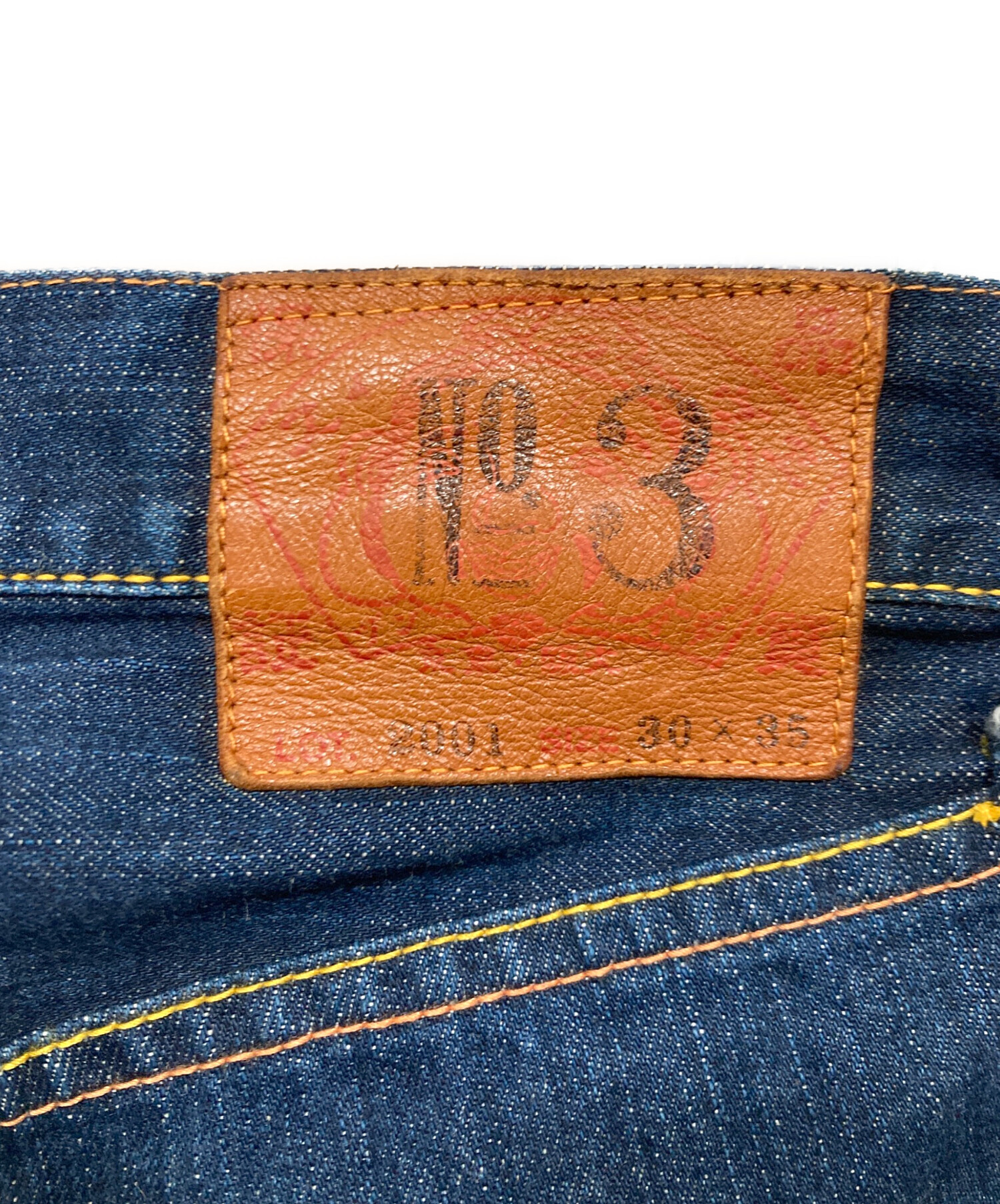 中古・古着通販】EVISU (エヴィス) No.3カモメプリントデニムパンツ  