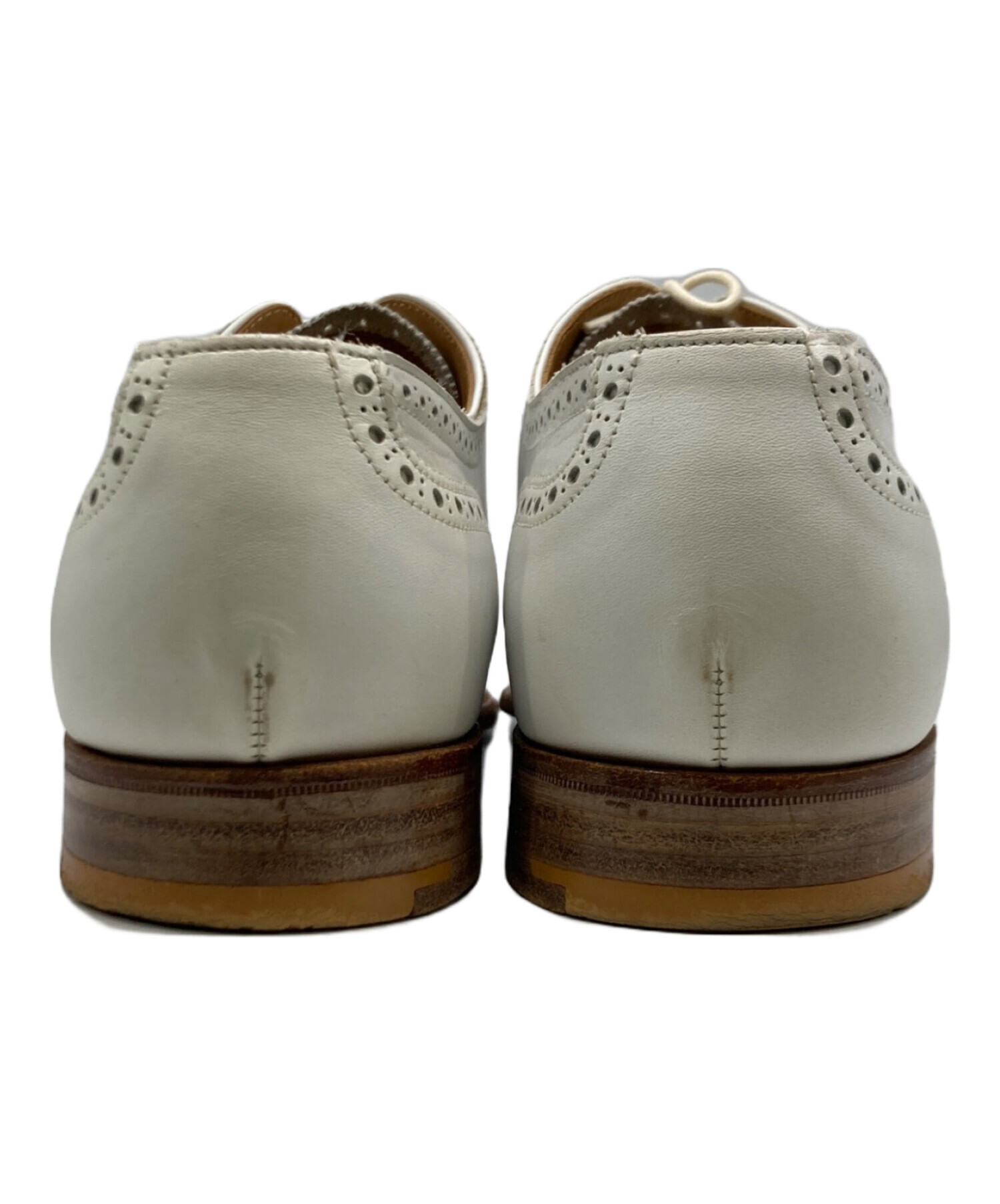 中古・古着通販】CHEANEY (チーニー) ウィングチップシューズ ホワイト