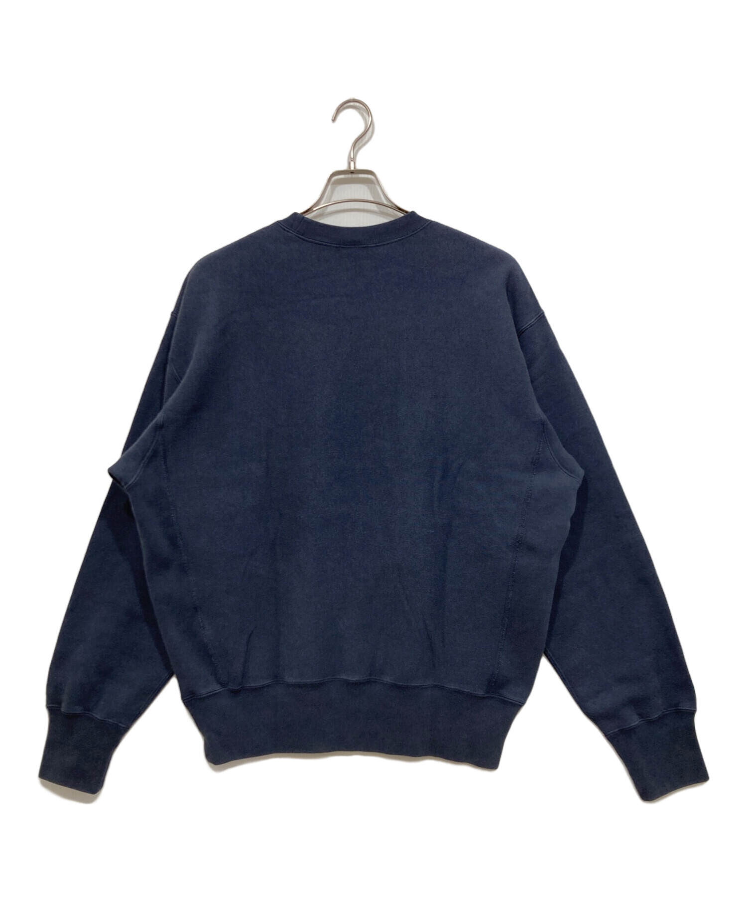 Champion ネイビー クルーネックスウェット X-LARGE 中古・古着通販 