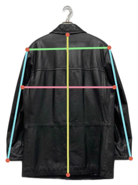 中古・古着通販】VERA PELLE (ベラペレ) ジップレザージャケット