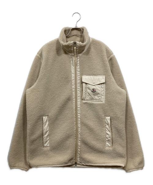 中古・古着通販】MONCLER (モンクレール) ボアジャケット アイボリー