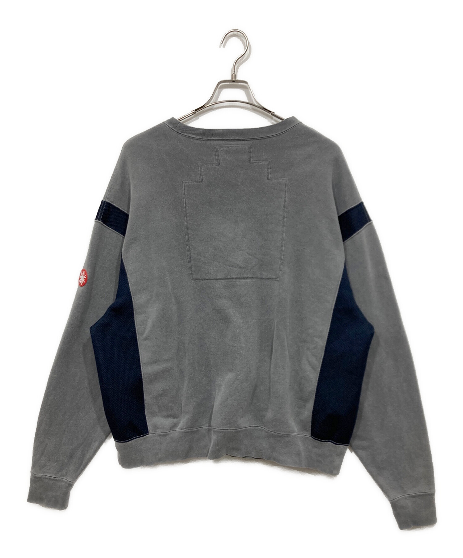 中古・古着通販】C.E (シーイー) 異素材切替スウェット グレー サイズ 