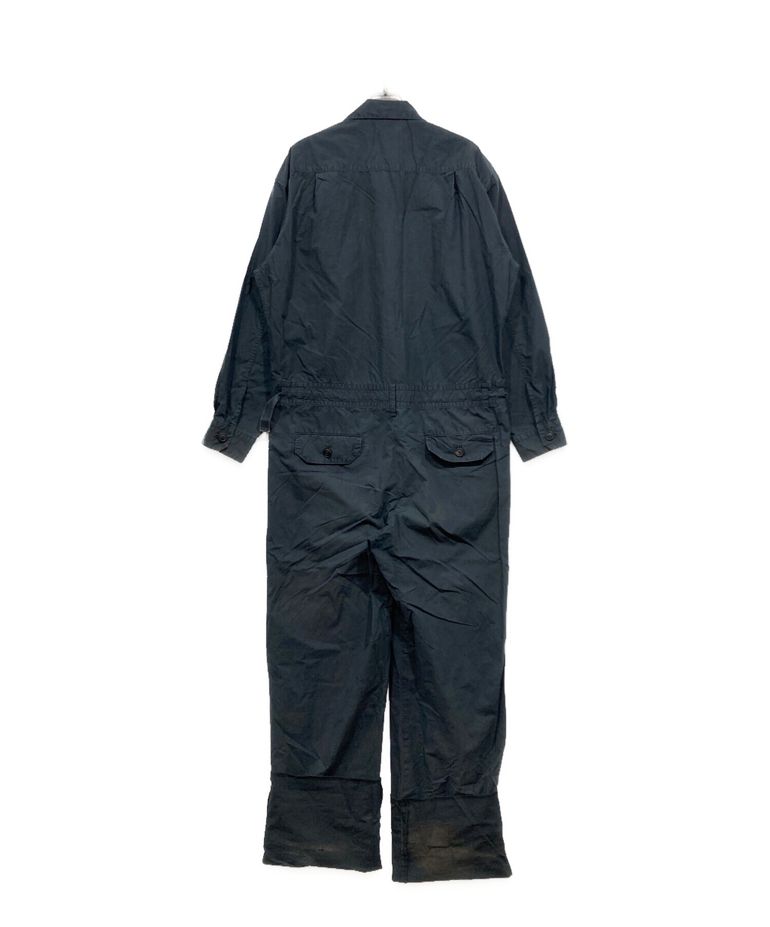 オムプリッセ イッセイミヤケ ジャンプスーツ ネイビー 1サイズ Homme