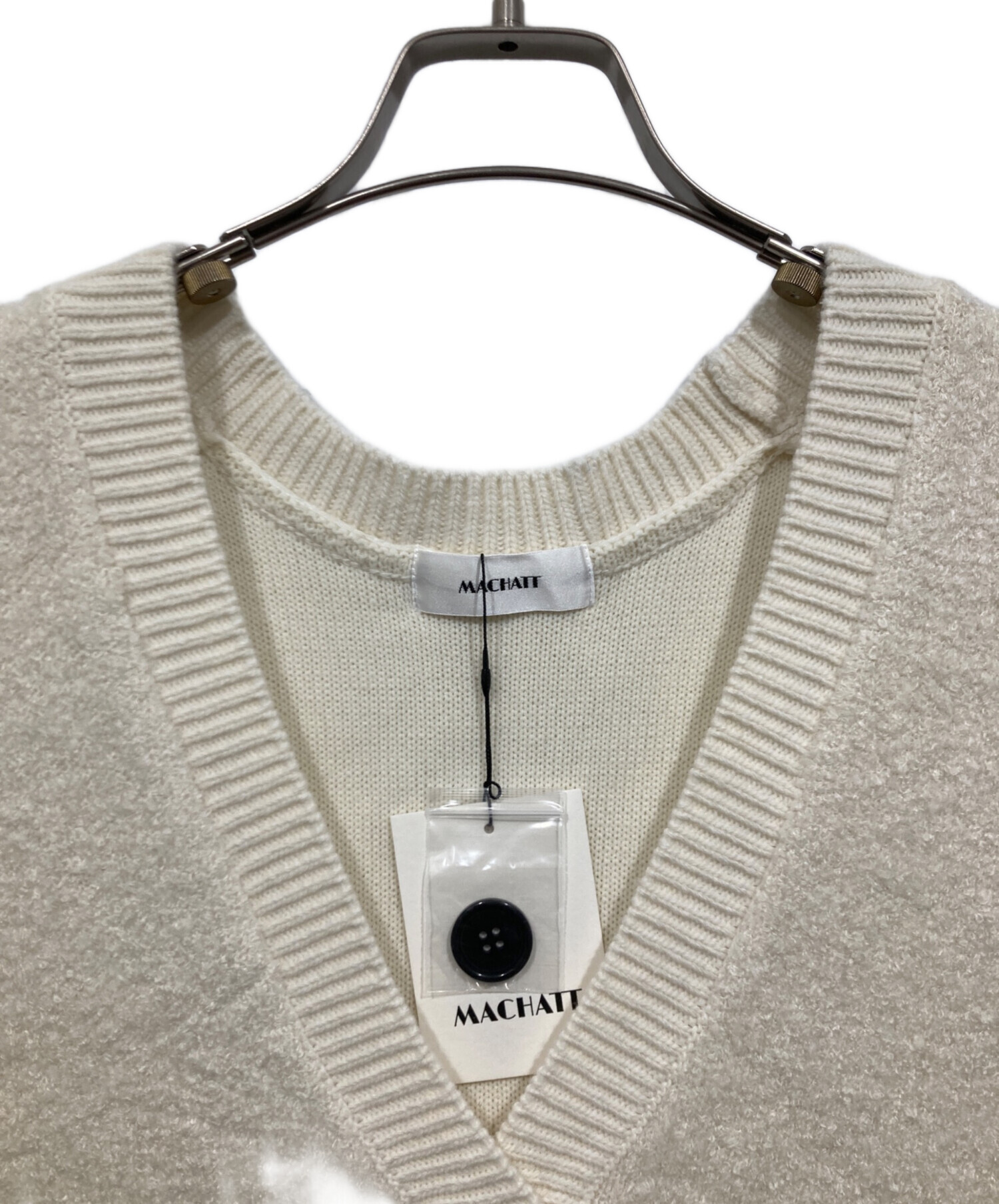 中古・古着通販】machatt (マチャット) サイドボタンニットベスト