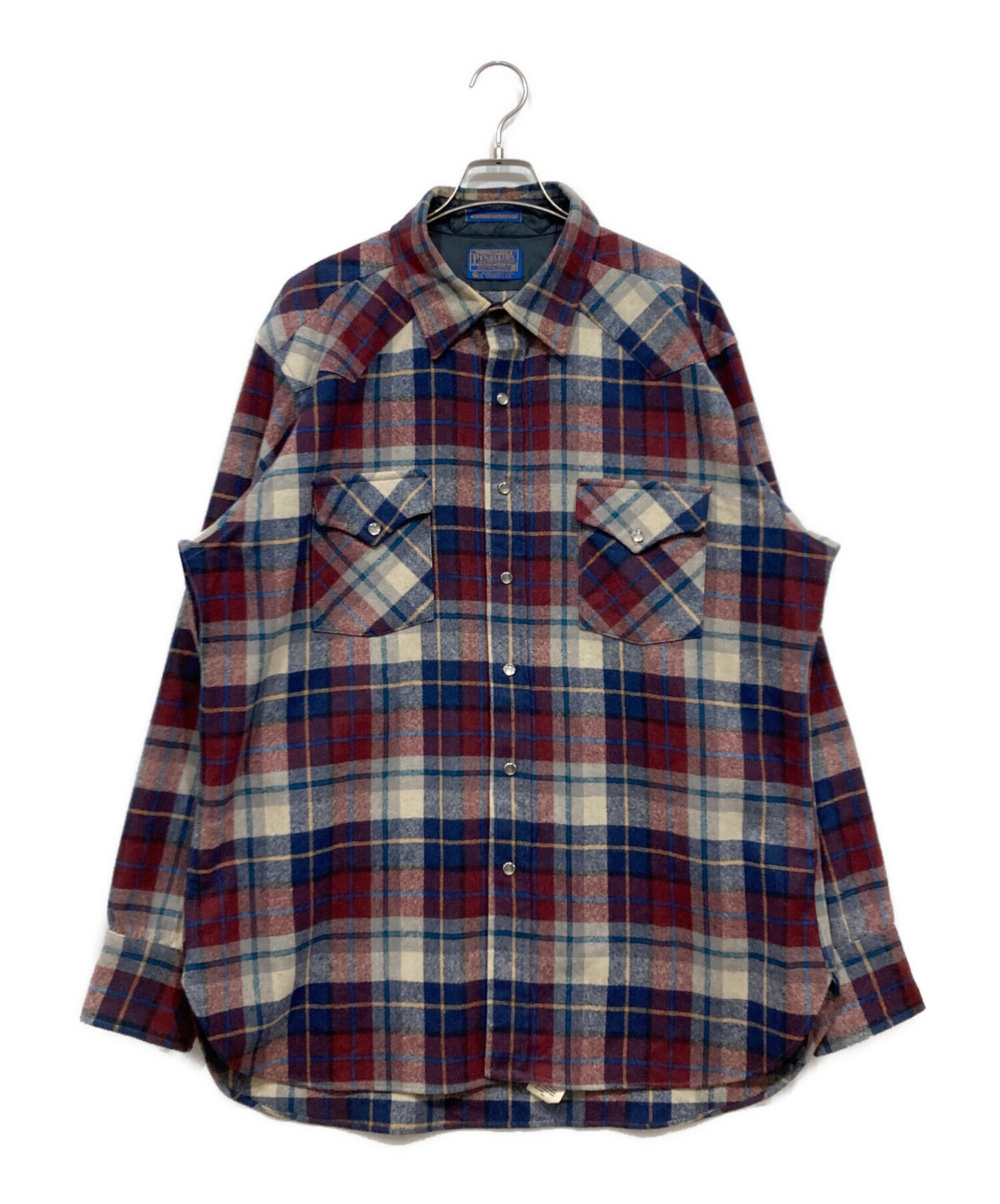 中古・古着通販】PENDLETON (ペンドルトン) 70'S-80'Sネルシャツ/USA製