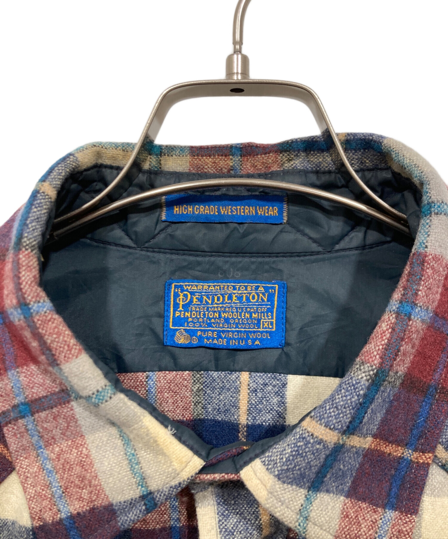 Pendleton ネルシャツ　Lサイズ 中古・古着通販】PENDLETON (ペンドルトン) 【古着】60'S~70'S