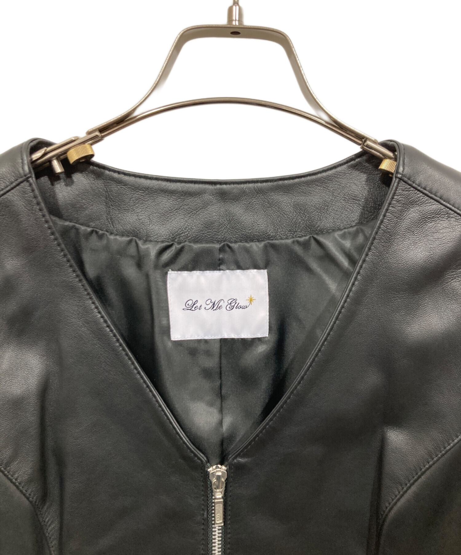 中古・古着通販】Let Me Glow (レットミーグロウ) エコファーベスト付