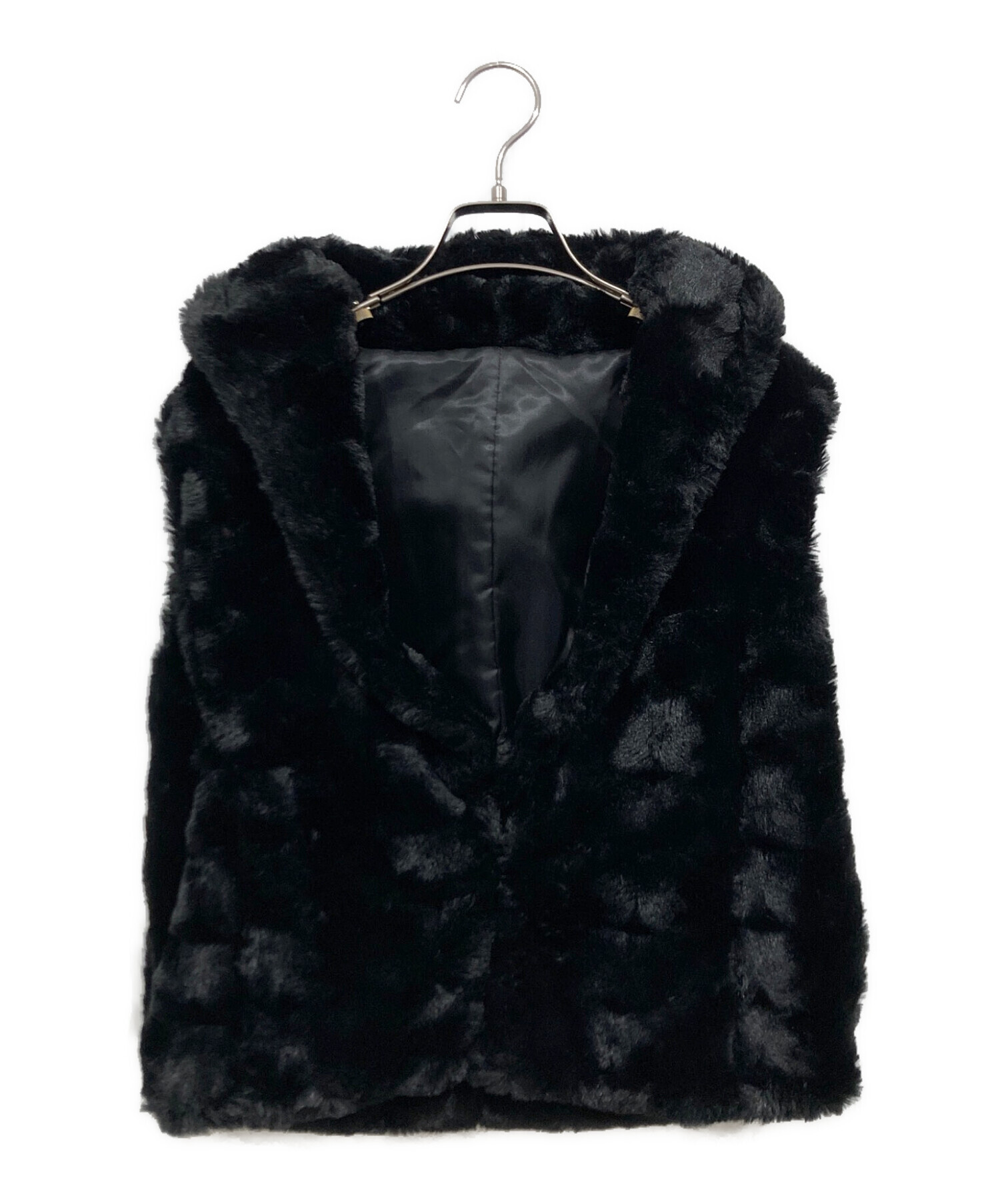 中古・古着通販】Let Me Glow (レットミーグロウ) エコファーベスト付