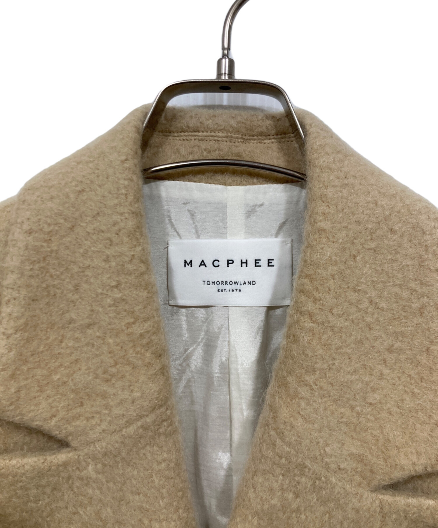 中古・古着通販】MACPHEE (マカフィー) モヘヤシャギー ダブルブレスト