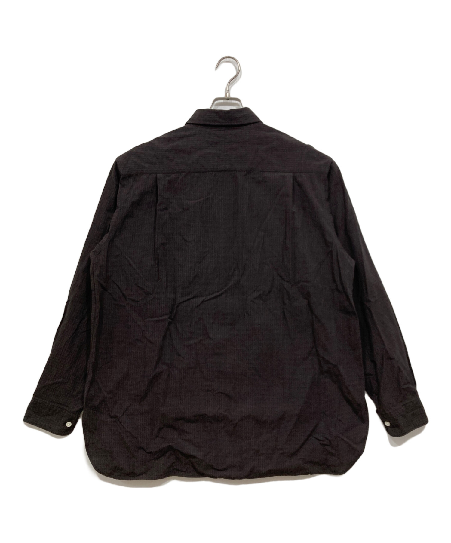中古・古着通販】IENA (イエナ) BLACK バイカラーステッチシャツ 